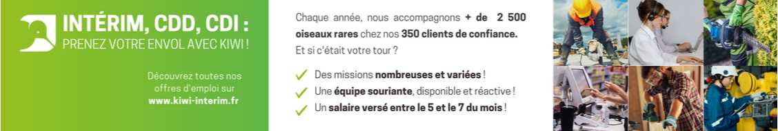 KIWI Emploi Bordeaux Tertiaire - Relation Client - Bancassurance cover