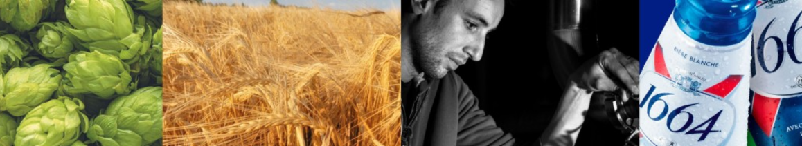 'Bannière de l'entreprise Kronenbourg'