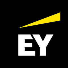 'Logo de l'entreprise EY'