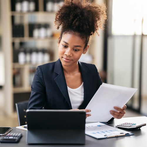 illutration Comptable clients F/H