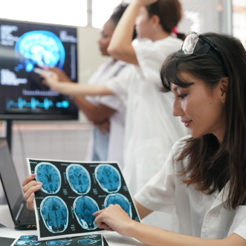 illutration Médecin Neurologue  F/H