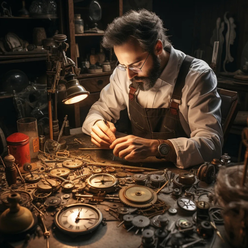 illutration Horloger F/H