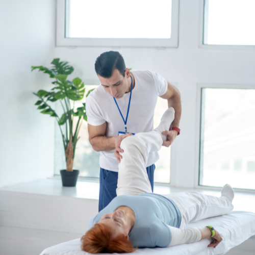 illutration Kinésithérapeute polyvalent F/H