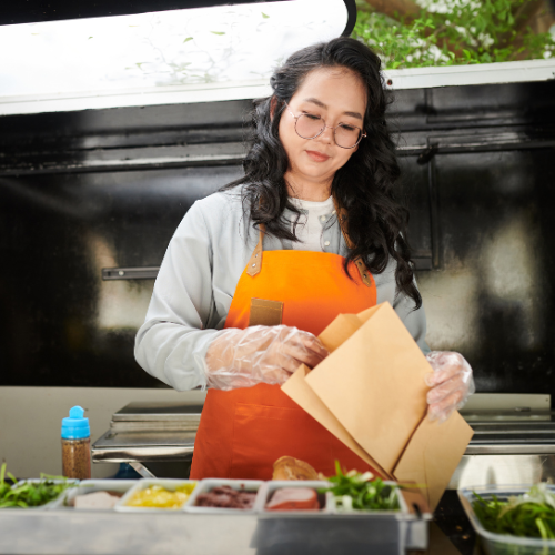 illutration Employé de restauration rapide F/H